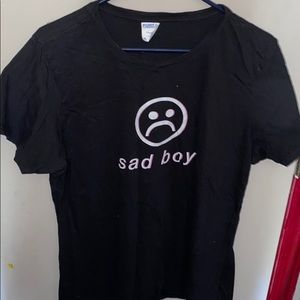 Sad boy t-shirt